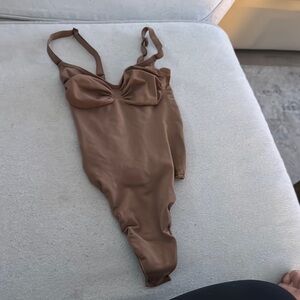 Brown One-Piece bodysuit